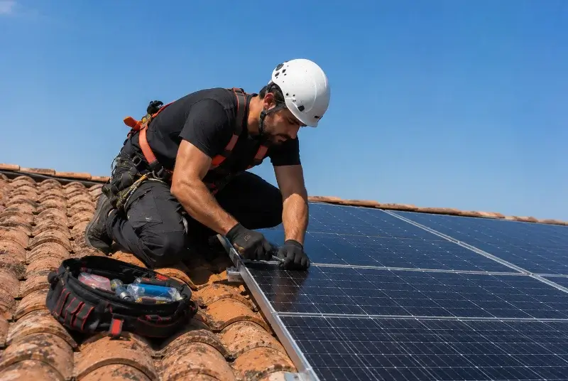 Maintenance et monitoring de panneaux solaires à Arthaz-Pont-Notre-Dame